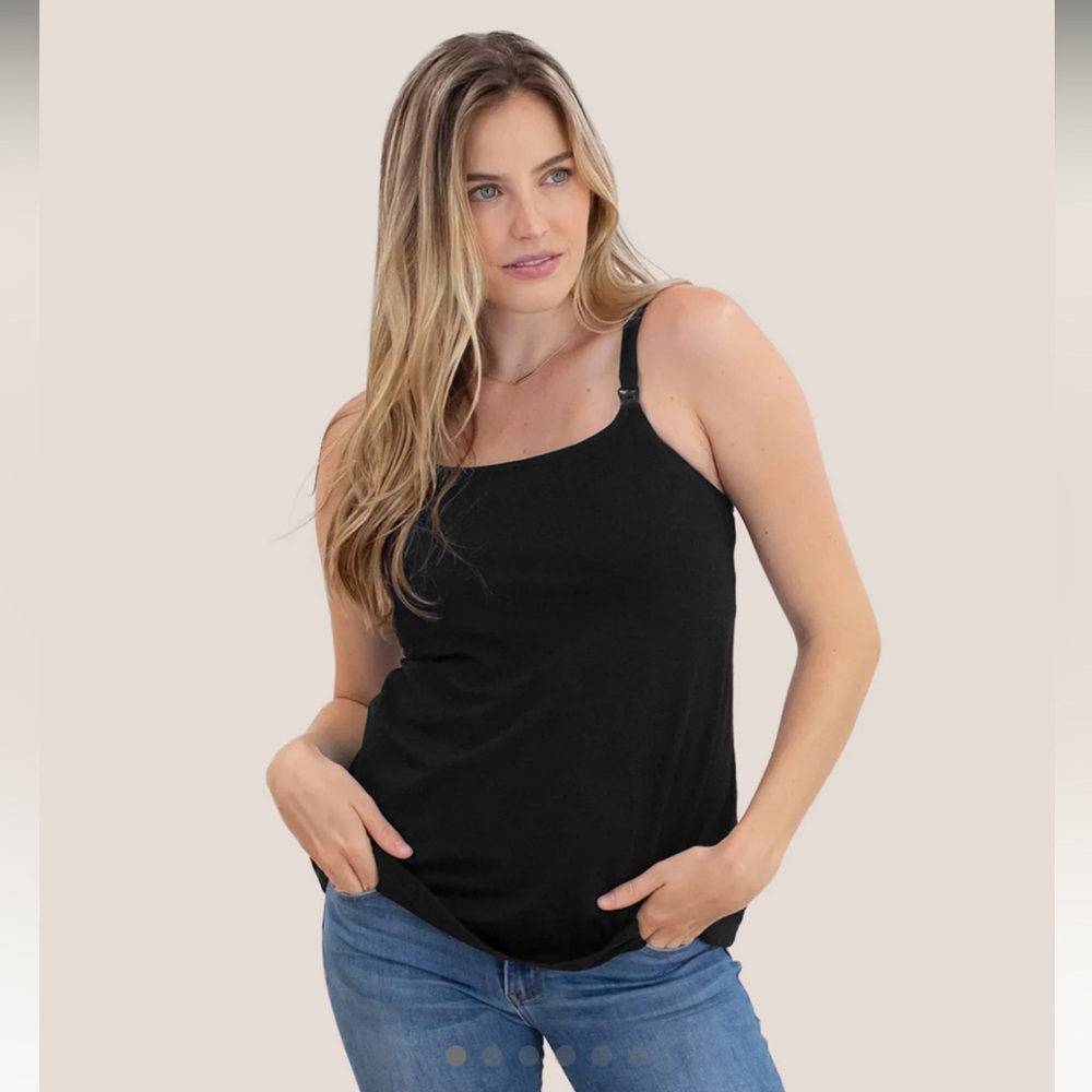 Kindred Bravely Signature Cotton Maternity & Nursing Tank